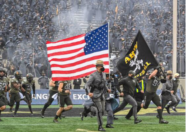 In an Army-Navy game like no other, the Knights shut out the Mids under a blanket of fog In an Army-Navy game like no other, the Knights shut out the Mids under a blanket of fog