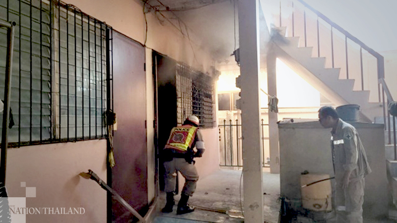 TOT staff turn firefighters to put out blaze TOT staff turn firefighters to put out blaze