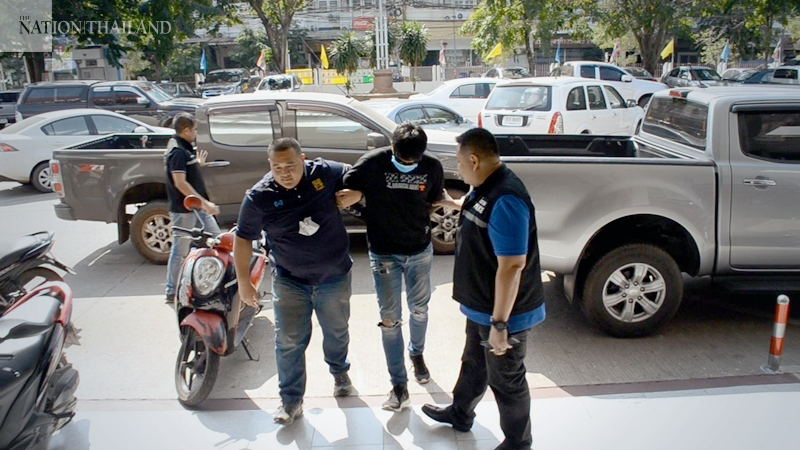 Attacker of Udon Thani Grab delivery person confesses in detention Attacker of Udon Thani Grab delivery person confesses in detention