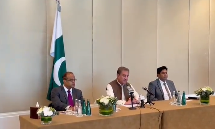 India planning strike against Pakistan, seeks approval of partners: FM Qureshi in Abu Dhabi India planning strike against Pakistan, seeks approval of partners: FM Qureshi in Abu Dhabi