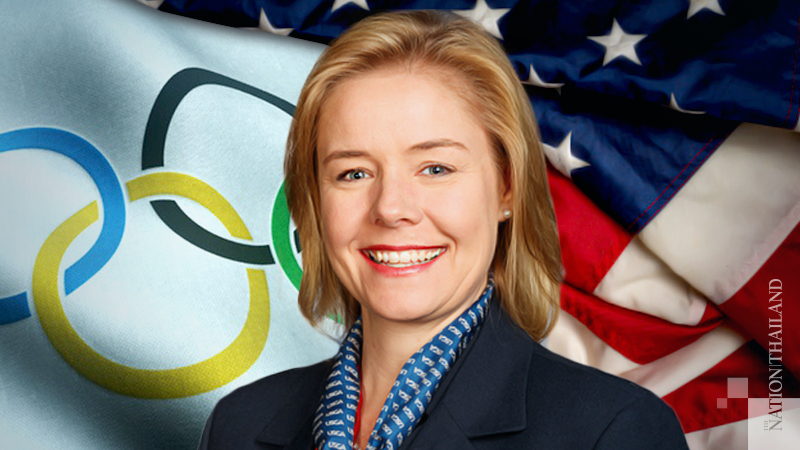  Sarah Hirshland, the USOPC's chief executive