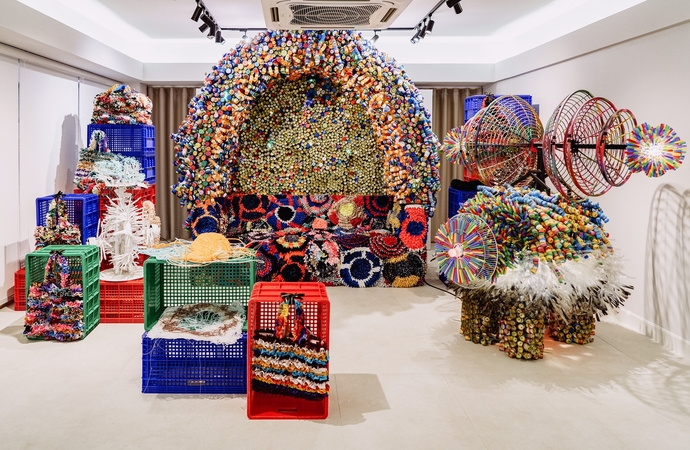 Warin Lab all set to kick off trash-to-art exhibition Warin Lab all set to kick off trash-to-art exhibition