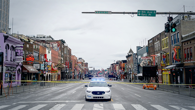 RV that exploded in Nashville broadcast a message warning of imminent blast, police say RV that exploded in Nashville broadcast a message warning of imminent blast, police say