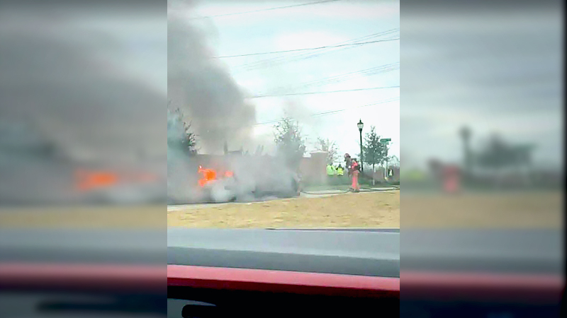 A Tesla Model S erupted 'like a flamethrower.' It renewed old safety concerns about the trailblazing sedans. A Tesla Model S erupted 'like a flamethrower.' It renewed old safety concerns about the trailblazing sedans.