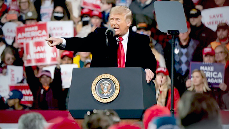 Georgia Senate races near finish with Trump a central player Georgia Senate races near finish with Trump a central player