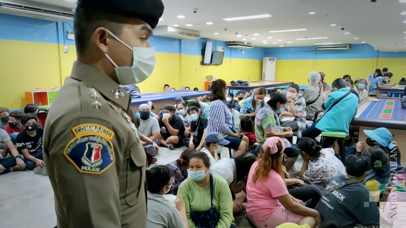 89 arrested in raid on gambling den in Bangkok 89 arrested in raid on gambling den in Bangkok