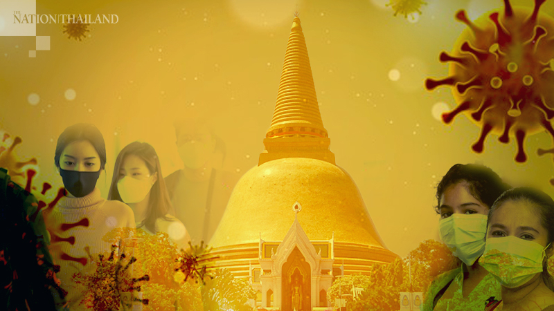 Big clean for Nakhon Pathom markets after five new Covid cases surface Big clean for Nakhon Pathom markets after five new Covid cases surface