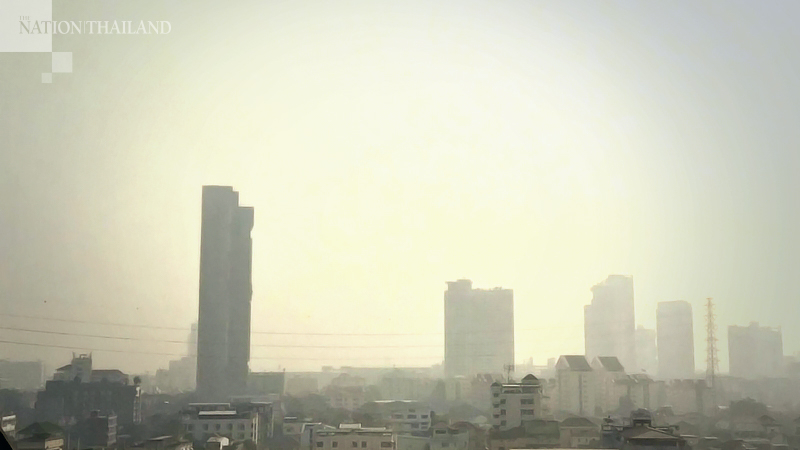 Unhealthy haze returns to five Bangkok areas Unhealthy haze returns to five Bangkok areas