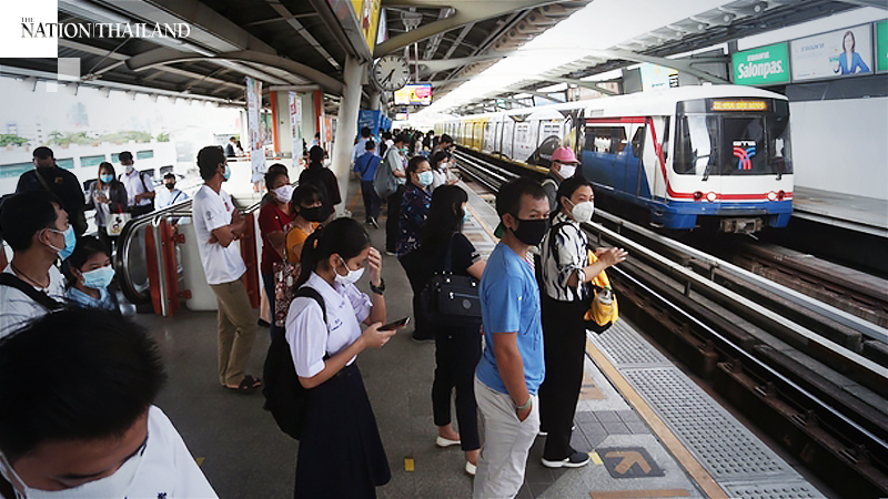 Number of train passengers halved since fresh outbreak Number of train passengers halved since fresh outbreak
