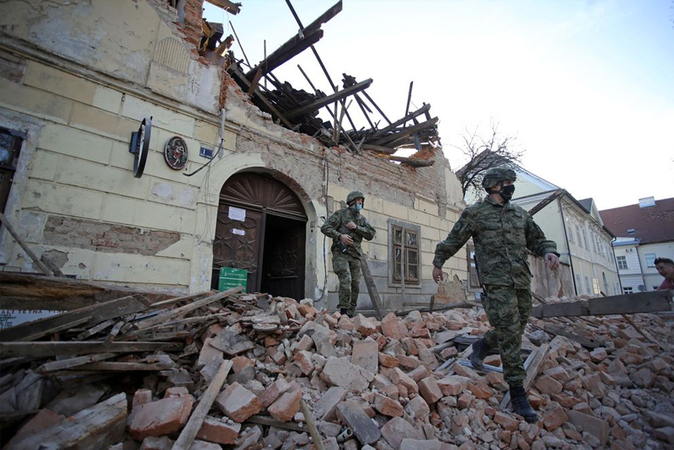 Earthquake aftershocks rock Croatia as teams search for survivors Earthquake aftershocks rock Croatia as teams search for survivors