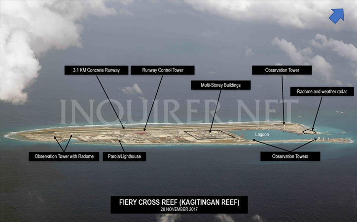 PH ‘within striking distance’: China seen gearing up for full naval base operations on Kagitingan Reef PH ‘within striking distance’: China seen gearing up for full naval base operations on Kagitingan Reef
