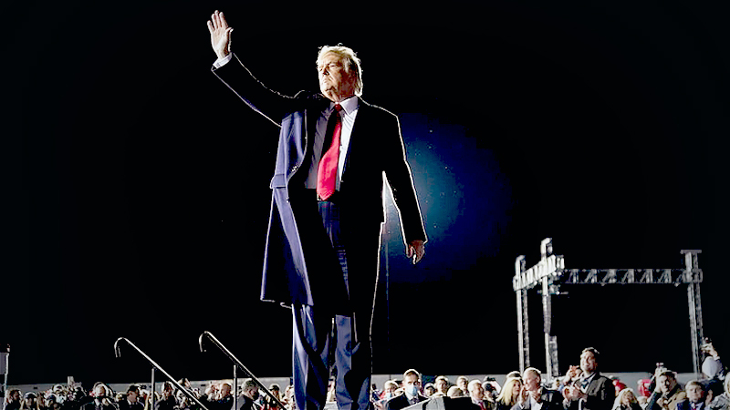 Analysis: Trump roadshow whines to a close with last hurrah Analysis: Trump roadshow whines to a close with last hurrah