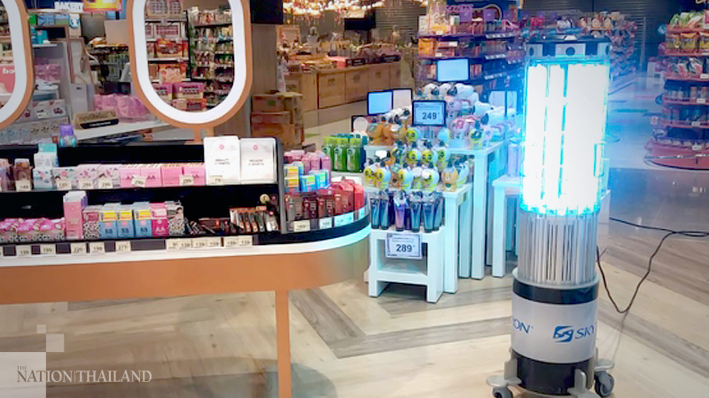 Tops, Central Food Hall deploy an army of robots to kill viruses Tops, Central Food Hall deploy an army of robots to kill viruses