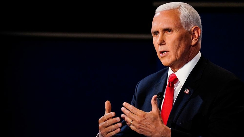 Vice President Mike Pence. MUST CREDIT: Washington Post photo by Melina Mara.