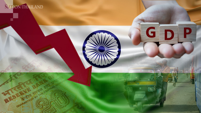 India's GDP set to drop 7.7%, biggest contraction since 1952 India's GDP set to drop 7.7%, biggest contraction since 1952