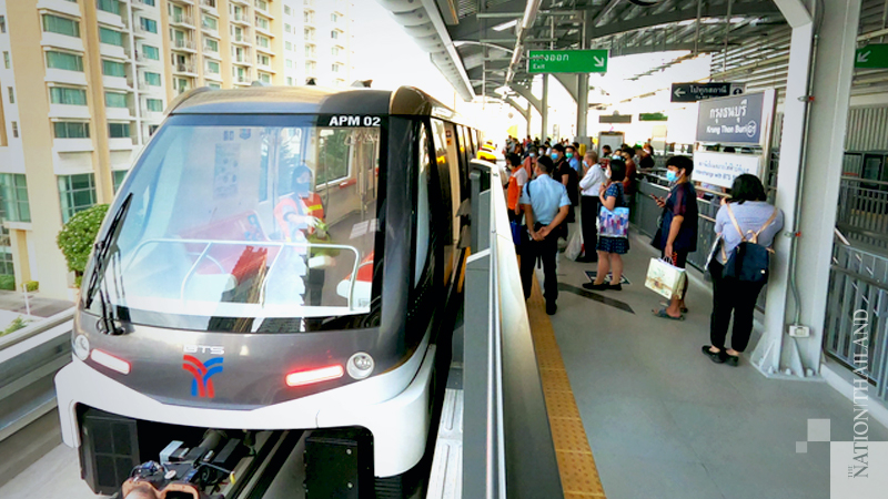 Trips on Gold Line to cost Bt15 from Saturday onwards