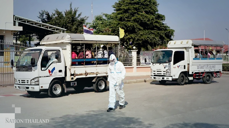 Samut Sakhon sees big jump in Covid-19 cases after testing at factories Samut Sakhon sees big jump in Covid-19 cases after testing at factories