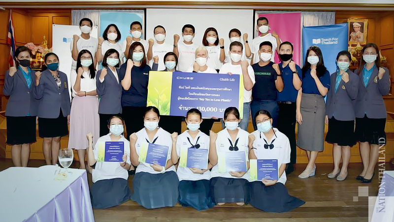 Bangkok school wins challenge to cut down use of plastic Bangkok school wins challenge to cut down use of plastic
