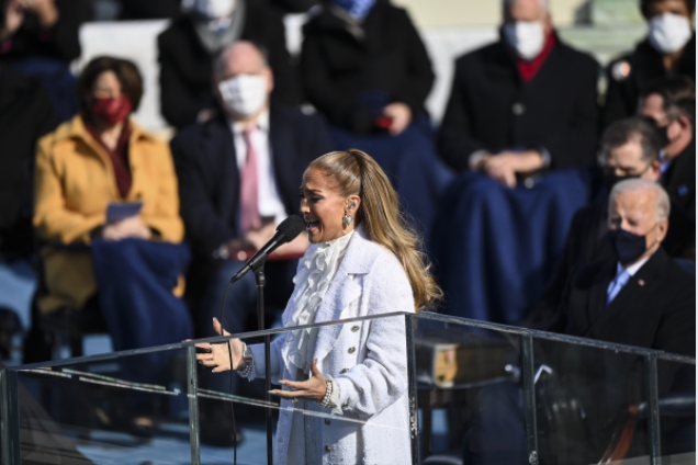 Jennifer Lopez worked the dance track 'Let's Get Loud' into her inauguration medley. It actually made perfect sense. Jennifer Lopez worked the dance track 'Let's Get Loud' into her inauguration medley. It actually made perfect sense.