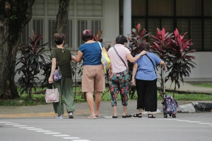 Many of the elderly, who are not in nursing homes, cite worries about the safety and potential side-effects of the vaccine. ST PHOTO: GIN TAY