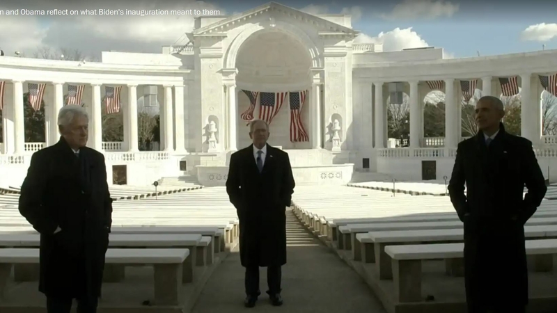 Obama, Bush and Clinton release video praising peaceful transfers of power, as Trump skips inauguration Obama, Bush and Clinton release video praising peaceful transfers of power, as Trump skips inauguration