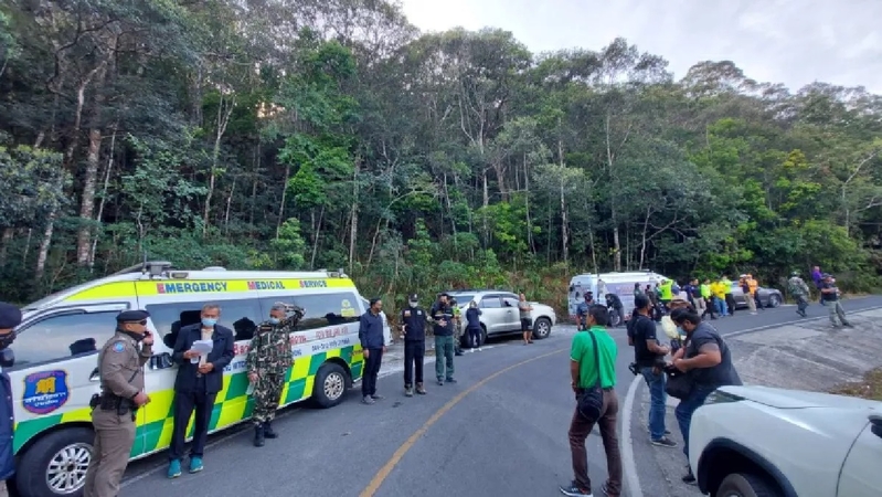Body of tourist found at bottom of Pha Diew Dai cliff in Nakhon Nayok Body of tourist found at bottom of Pha Diew Dai cliff in Nakhon Nayok