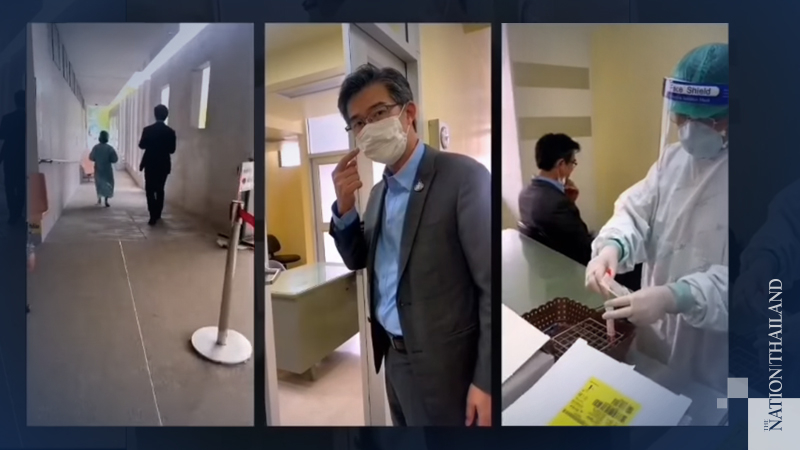 CCSA team undergoes swab tests, Government House set for big clean CCSA team undergoes swab tests, Government House set for big clean
