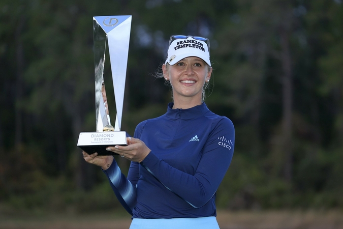 Korda beats Kang in play-off to win 2021 Diamond LPGA Korda beats Kang in play-off to win 2021 Diamond LPGA