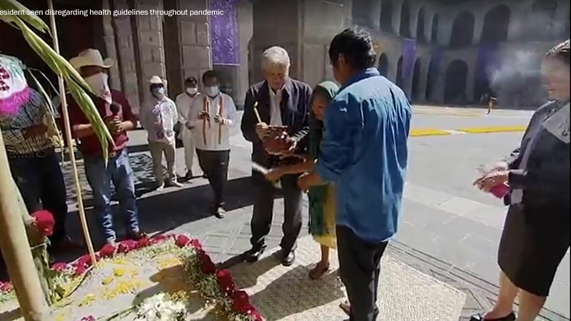 Mexican President López Obrador tests positive for the coronavirus Mexican President López Obrador tests positive for the coronavirus
