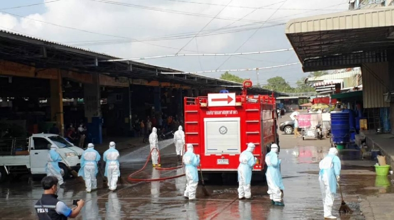 Samut Sakhon eyes reopening main shrimp market despite spike in new cases Samut Sakhon eyes reopening main shrimp market despite spike in new cases