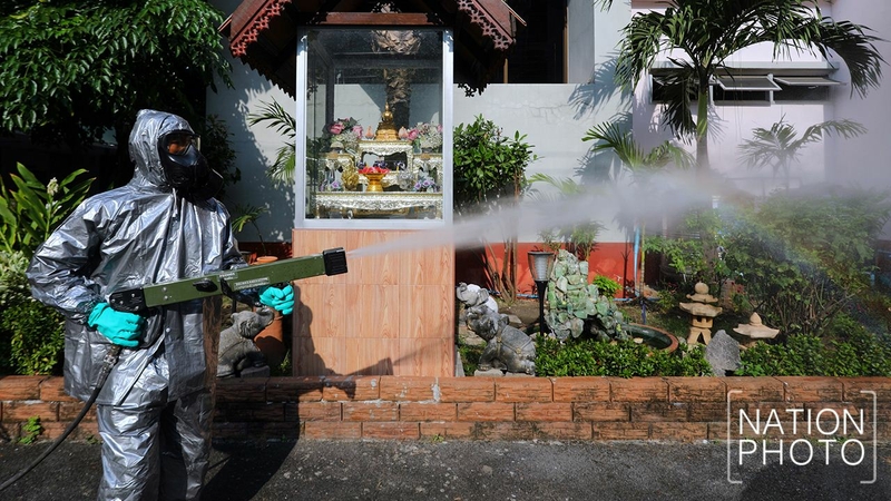 Spraying schools for safety Spraying schools for safety
