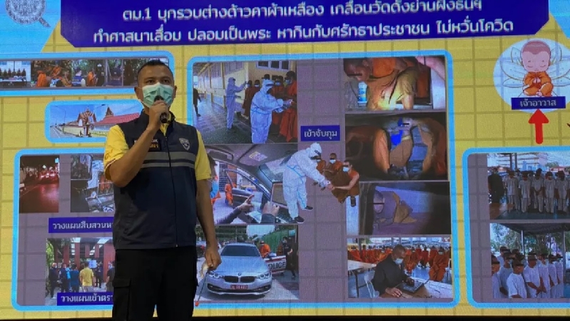 27 Cambodians arrested for illegal entry, disguising themselves as monks 27 Cambodians arrested for illegal entry, disguising themselves as monks