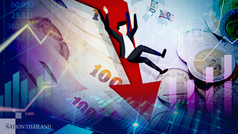 Thai stock market drops almost 2% Thai stock market drops almost 2%