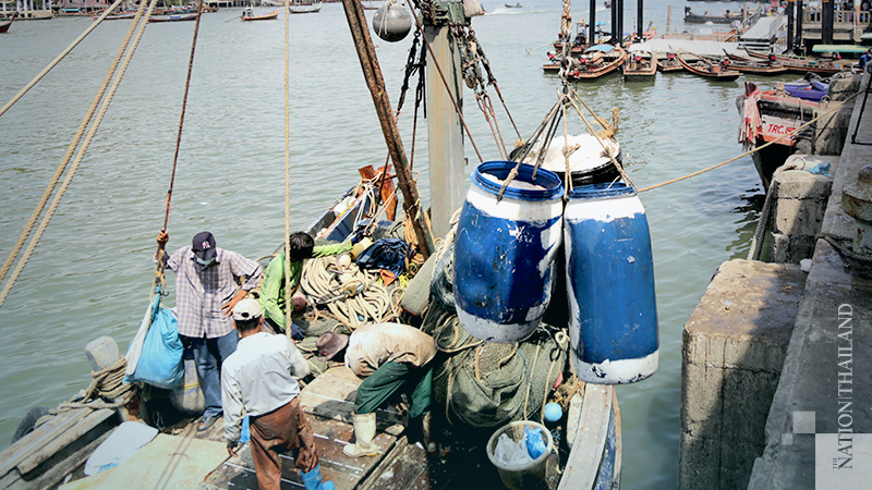 Migrants hard at work in Ranong Migrants hard at work in Ranong