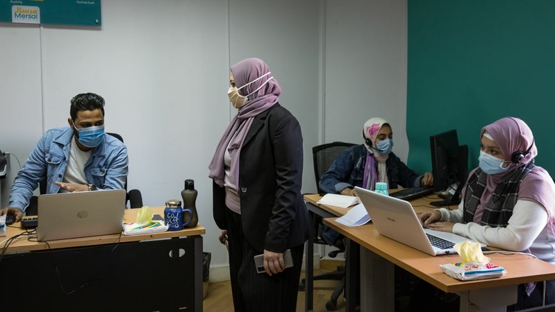 Egyptian charity is an oasis of care amid misery of the pandemic Egyptian charity is an oasis of care amid misery of the pandemic