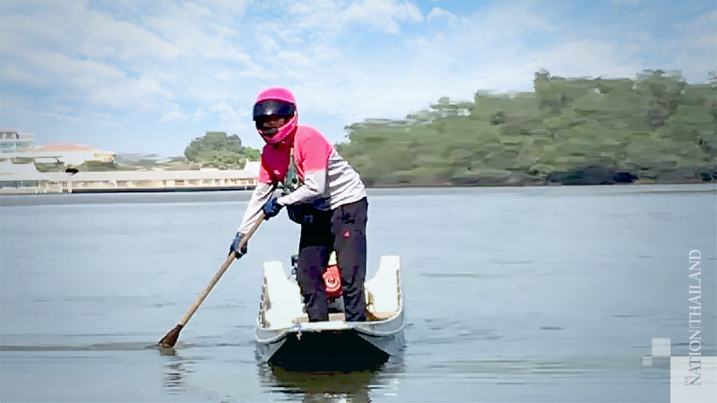 'Oarsome' food delivery service 'Oarsome' food delivery service