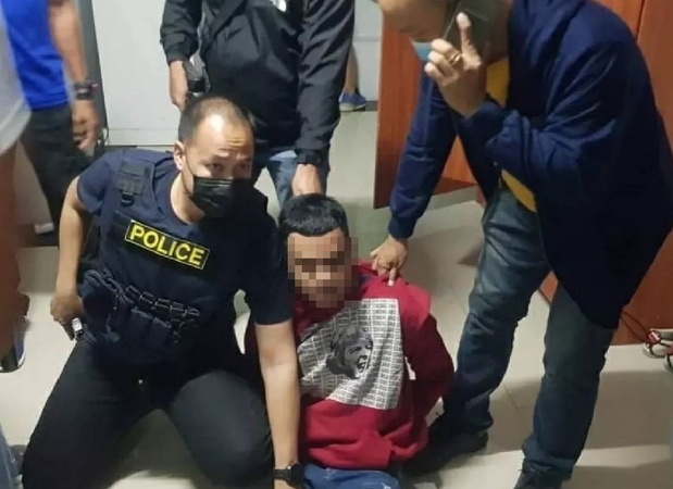 Man who allegedly gunned down police officer in Suphan Buri arrested Man who allegedly gunned down police officer in Suphan Buri arrested