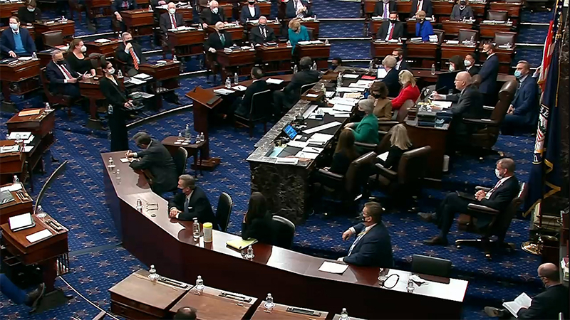 Seven GOP senators vote to convict Trump; McConnell says former president is responsible for Capitol riot but votes to acquit Seven GOP senators vote to convict Trump; McConnell says former president is responsible for Capitol riot but votes to acquit