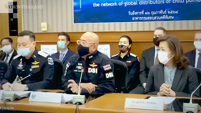 DSI swoops in on child pornography suspects in Pathum Thani DSI swoops in on child pornography suspects in Pathum Thani