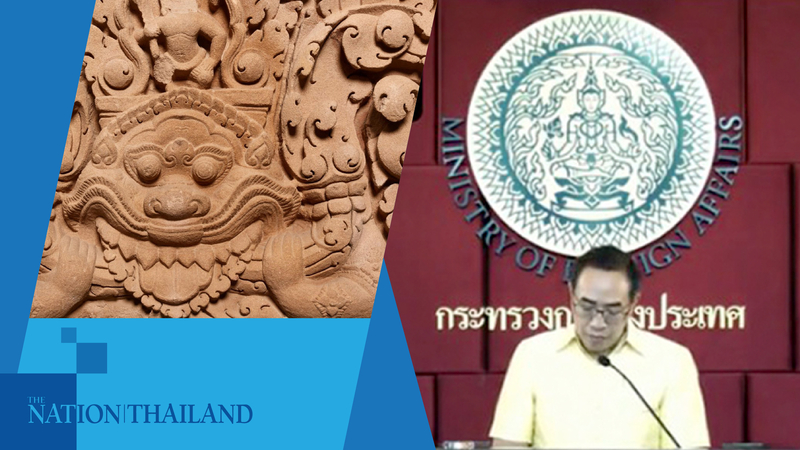 Stolen ancient lintels to make their way to Thailand soon Stolen ancient lintels to make their way to Thailand soon
