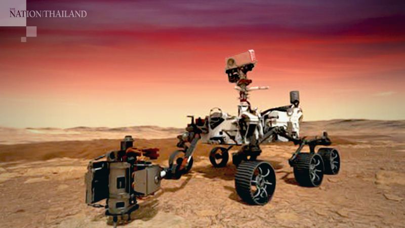 NASA rover Perseverance lands on Mars in mission to search for past life