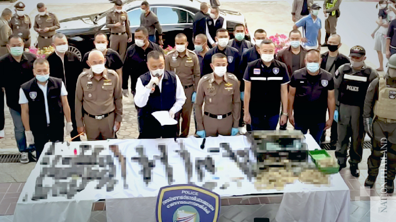 Chinese man arrested in Samut Prakarn condo over online firearms sales Chinese man arrested in Samut Prakarn condo over online firearms sales