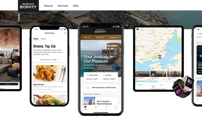 Marriott Bonvoy mobile app refreshed to offer a more intuitive and personalized experience in anticipation of increased desire for travel Marriott Bonvoy mobile app refreshed to offer a more intuitive and personalized experience in anticipation of increased desire for travel