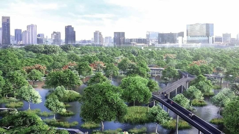 New lung of Bangkok expected to fully ready in Feb 2022 New lung of Bangkok expected to fully ready in Feb 2022