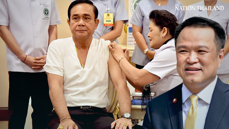 Prayut to get first Sinovac shot despite claiming it is unsuitable for those above 60 Prayut to get first Sinovac shot despite claiming it is unsuitable for those above 60