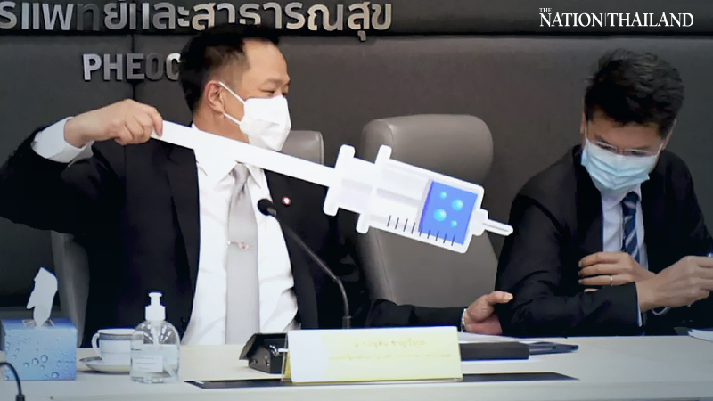 Anutin, Satit to get Sinovac vaccine on Feb 28 Anutin, Satit to get Sinovac vaccine on Feb 28