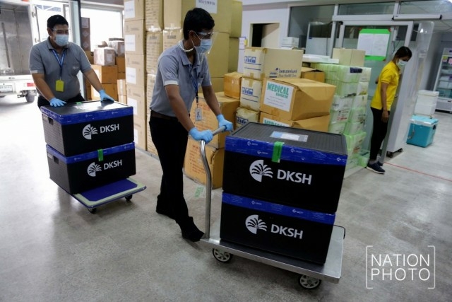 Phuket launches vaccine drive with first 4,000 doses Phuket launches vaccine drive with first 4,000 doses