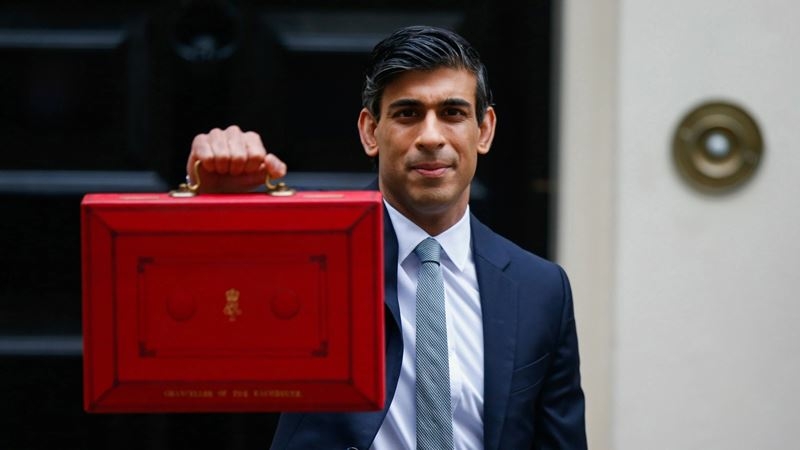 Chancellor of the Exchequer Rishi Sunak on March 3, 2020, in London. MUST CREDIT: Bloomberg photo by Hollie Adams.