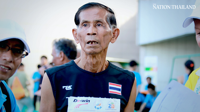 Thai, 85, gets second shot at Olympic fame in cross-country flag relay Thai, 85, gets second shot at Olympic fame in cross-country flag relay