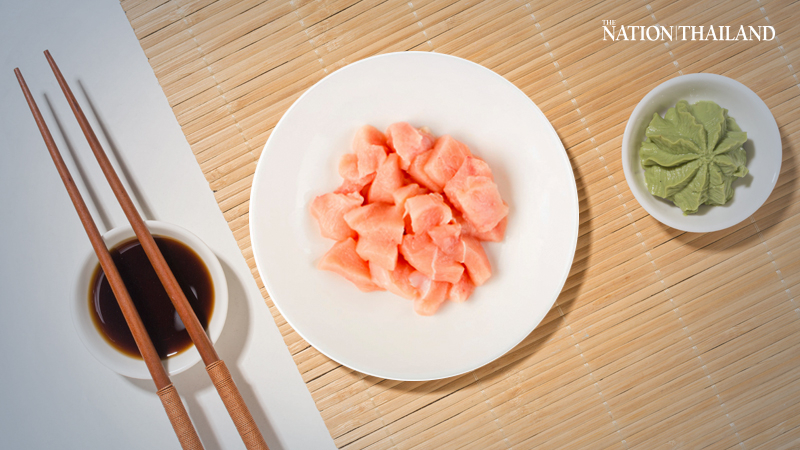 Eating chicken sashimi will only open the door to salmonella, warns health dept Eating chicken sashimi will only open the door to salmonella, warns health dept